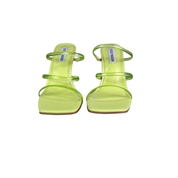 Neon Clear Wedge Heels - Picture 4 of 6